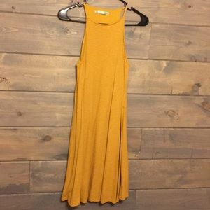 Maurice’s mustard yellow knee length dress